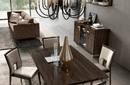 Volare Dining Table w/ext Dark Walnut
