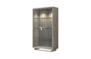 Volare 2 Door China Cabinet Grey