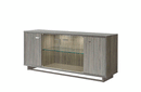 Volare 4 Door Buffet Grey