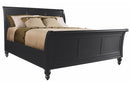 Cambridge Sleigh Bed Black