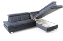 Happy Sectional with Bed and Storage Left