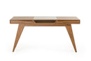 Soria Modern Walnut Desk