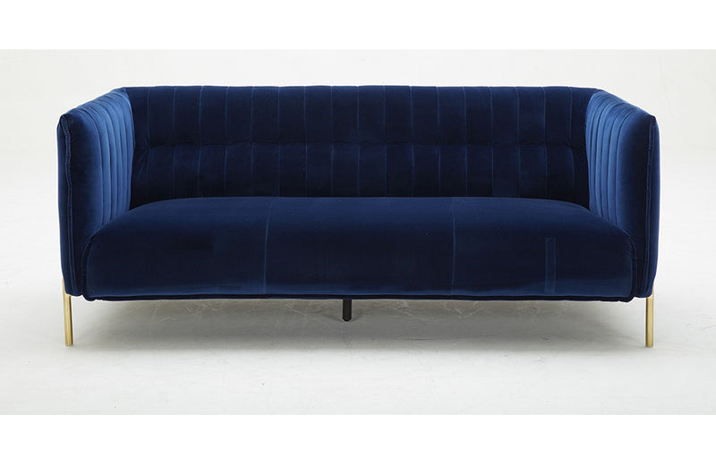 Deco Fabric Sofa Blue