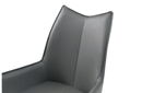 1218 swivel dining chair Dark Grey