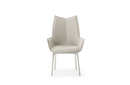1218 swivel dining chair Grey Taupe