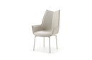 1218 swivel dining chair Grey Taupe