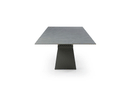 9087 Table Dark grey with 1218 swivel dark grey chair