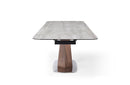 9188 Table with 1218 swivel grey taupe chairs