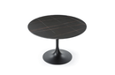 9088 Ceramic Dining Table with 1233 Chairs