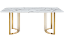 131 Dining Table Gold