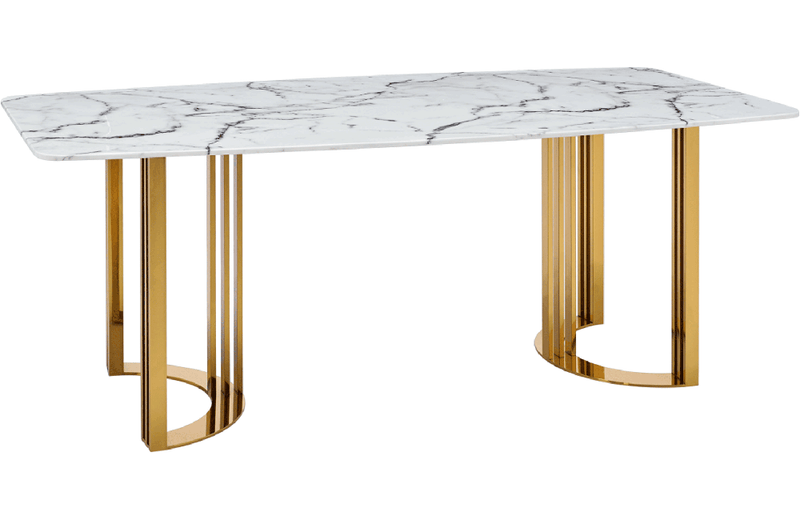 131 Dining Table Gold