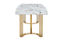 131 Gold Marble Dining