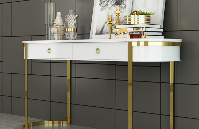 131 Gold Marble Dining