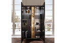Wave 2 Door china cabinet Dark grey