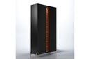 Wave 2 Door china cabinet Dark grey