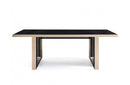 Cartier Modern Black & Rosegold Dining Table