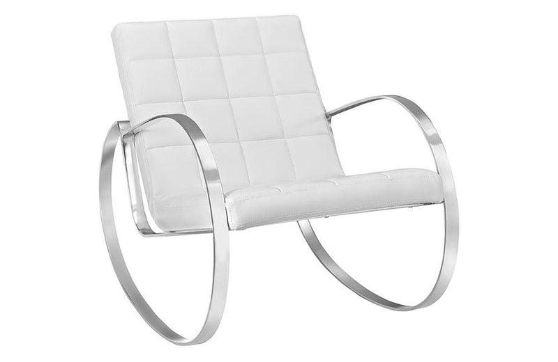 Ana Upholsterd Vinyl Lounge Chair