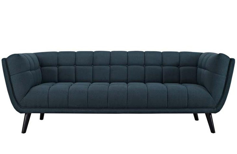 Jacqueline Modern Bestow Upholstered Fabric Sofa