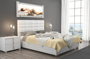 Elma White Storage Bed