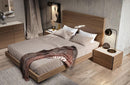 Ives Walnut with Light Grey Premium Bedroom Set