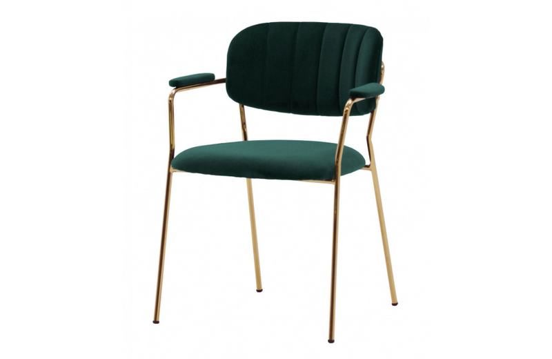Clark - Modern Green Dining Chair (Set of 2)