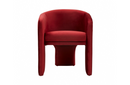 Tomas Modern Burnt Orange Accent Chair