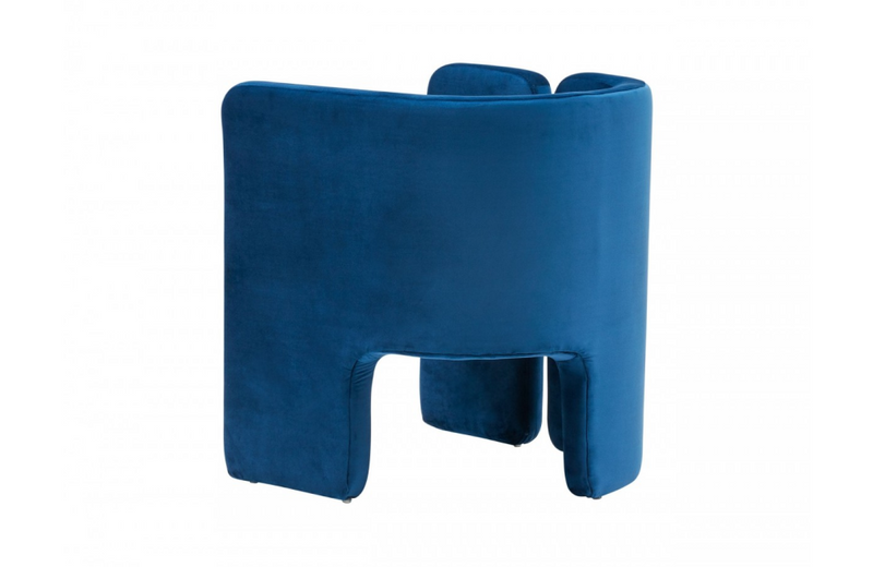 Tucson Modern Blue Accent Chair