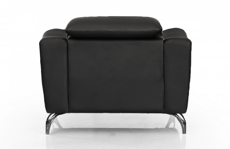 Dalyla - Modern Black Leather Chair