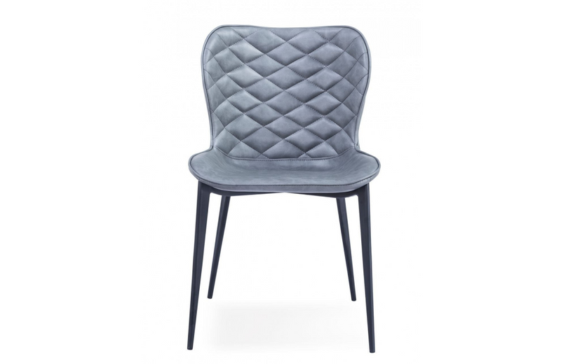 Frederica - Modern Grey & Black Dining Chair (Set of 2)