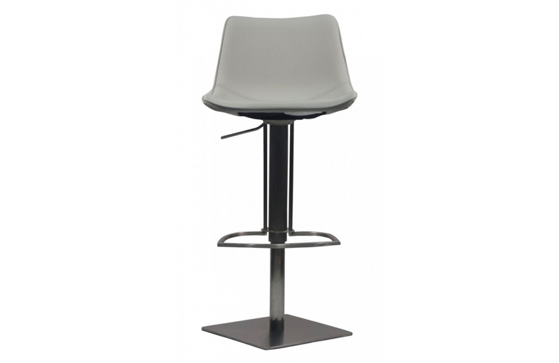 Midland - Modern Light Grey Bar Stool