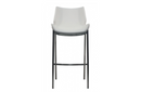 Dana - Modern White Leatherette Bar Stool (Set of 2)