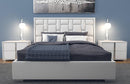 Fulda White Platform Bed