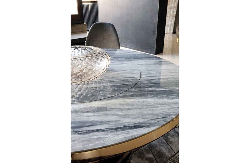 Charisma Round table with MARBLE top