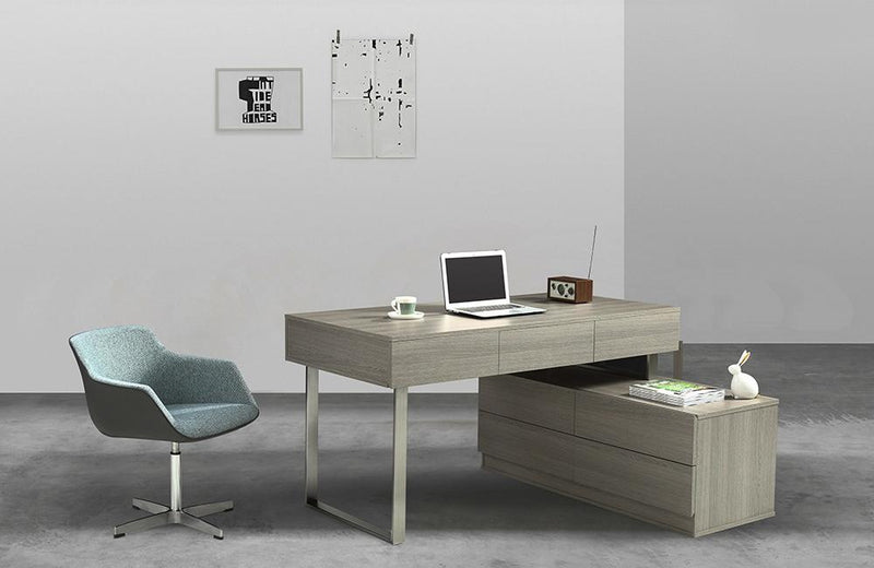 Tay Modern Grey Desk