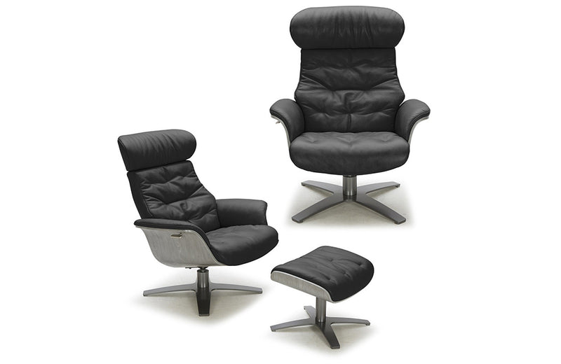 The Karma Lounge Chair Black