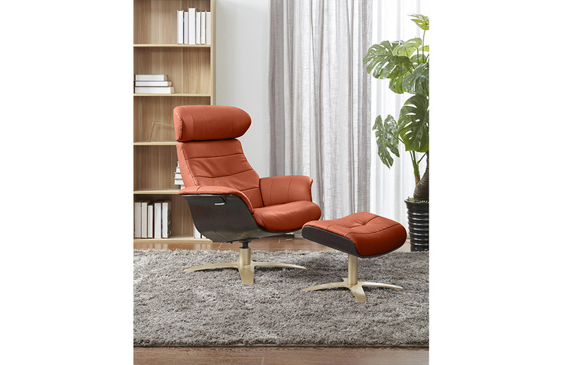 The Karma Lounge Chair Pumpkin