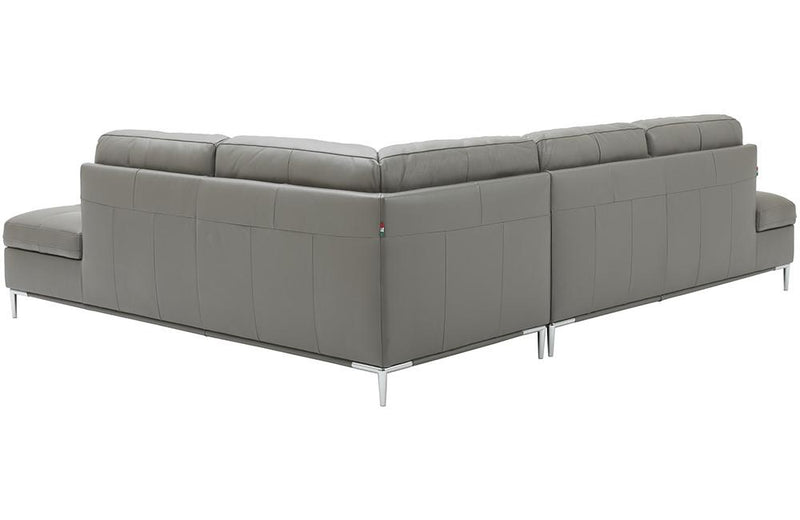 Kyle Sectional Sofa Grey with Storage