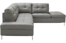 Kyle Sectional Sofa Grey with Storage