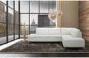 Kyle Sectional Sofa White with Storage