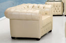 Jenna Modern Leather Sofa Set