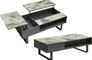 1388 Coffee Table w/ storage Grey
