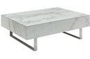 1497 White marble Coffee Table