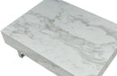 1497 White marble Coffee Table