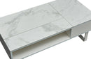 1388 Coffee Table w/ storage White