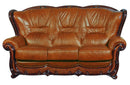 Gabriela Traditional Leather Sofa Set