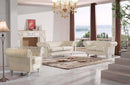 Collin Modern Leather Sofa Set