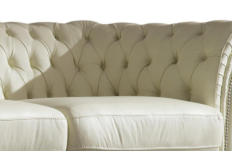 Collin Modern Leather Sofa Set