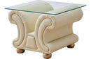 Apolo Ivory End Table