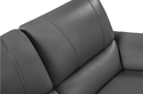 2934 Dark Grey Sofa Set with electric recliners