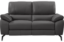 2934 Dark Grey Sofa Set with electric recliners
